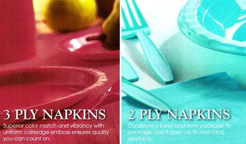 Solid Color Napkins