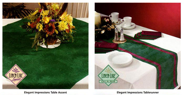 Linen-Like Table Accents, Tablerunners