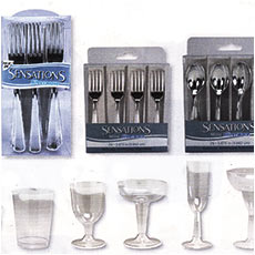 Cutlery, Plastic Drinkware